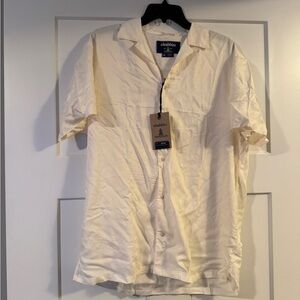 New Chubbies THE IVORY LOTUS (RAYON SUNDAY SHIRT) MEDIUM